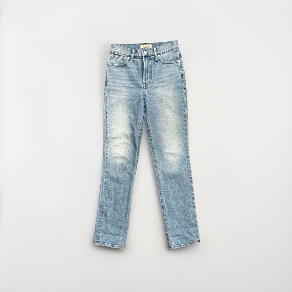 Madewell The Perfect Vintage Full Length Jean in Montville Wash Light Blue 26